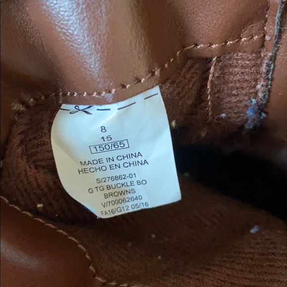 Girls brown boots - Picture 5 of 5